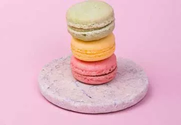 Macarons empilhados