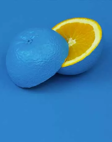 Laranja azul